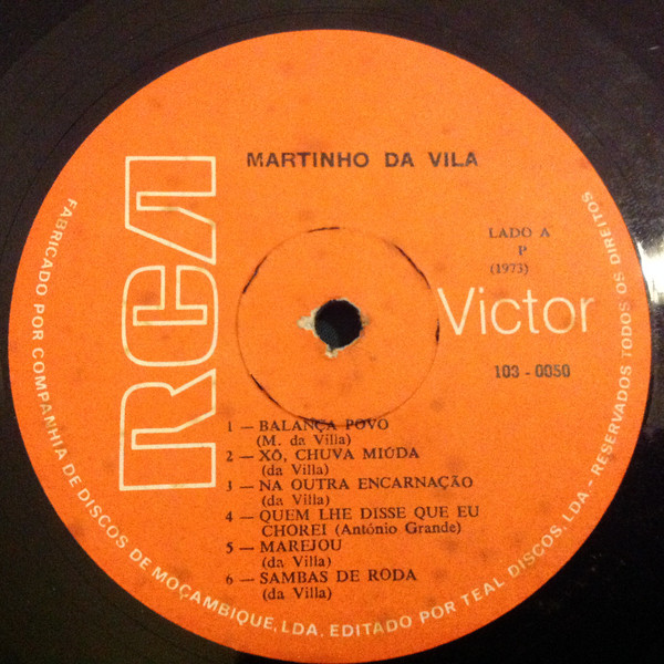 Martinho Da Vila - Batuque Na Cozinha | RCA Victor (103-0050) - 3 Martinho Da Vila - Batuque Na Cozinha | RCA Victor (103-0050) - 3