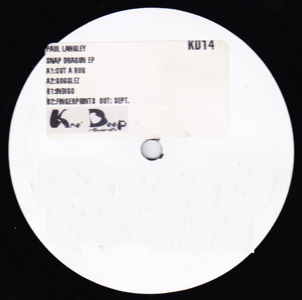 Paul Langley - Snap Dragon EP | Kne' Deep (KD14)