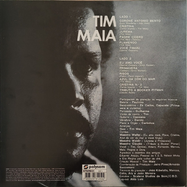 Tim Maia - Tim Maia | Polysom (33281-1) - 2 Tim Maia - Tim Maia | Polysom (33281-1) - 2
