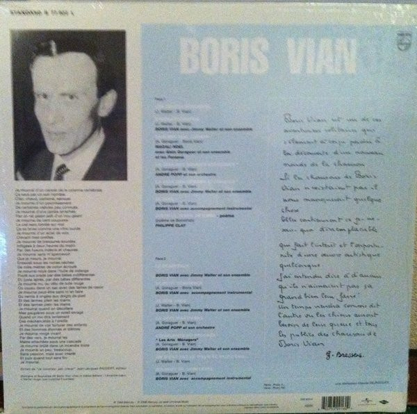 Boris Vian - Boris Vian | Universal (530 916-0) - 2 Boris Vian - Boris Vian | Universal (530 916-0) - 2