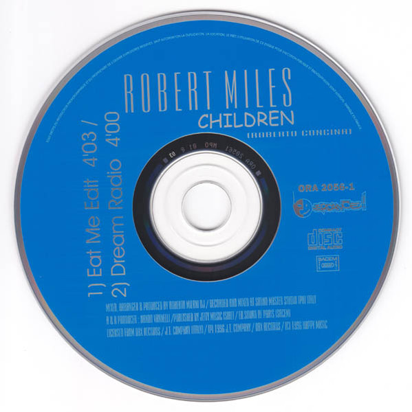 Robert Miles - Children | Overdance! (ORA 2056-1) - 3