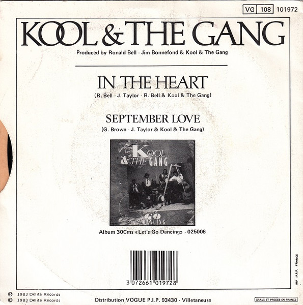 Kool & The Gang - In The Heart | De-Lite Records (101972) - 2