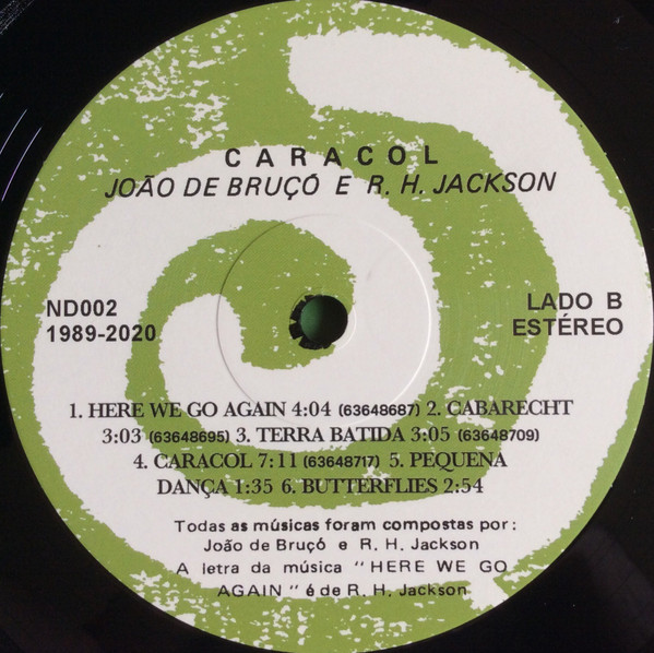 João De Bruçó , R.H. Jackson - Caracol | Discos Nada (ND 002) - 4 João De Bruçó , R.H. Jackson - Caracol | Discos Nada (ND 002) - 4