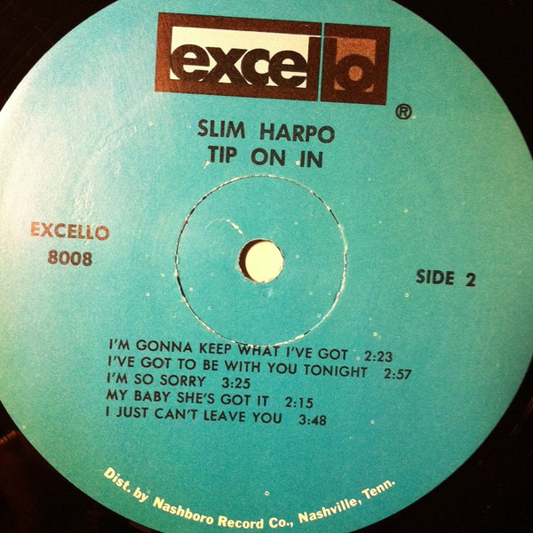 Slim Harpo - Tip On In | Excello (LP 8008) - 4