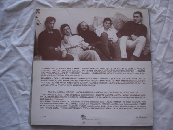 Imanol - Muga Beroetan | Elkar (ELK-197) - 2