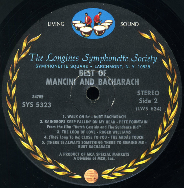 The Best Of Mancini And Bacharach