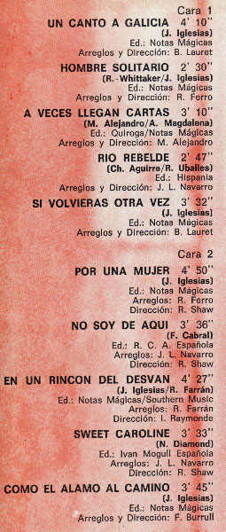 Julio Iglesias - Por Una Mujer | Columbia (TXS 3005) - 3