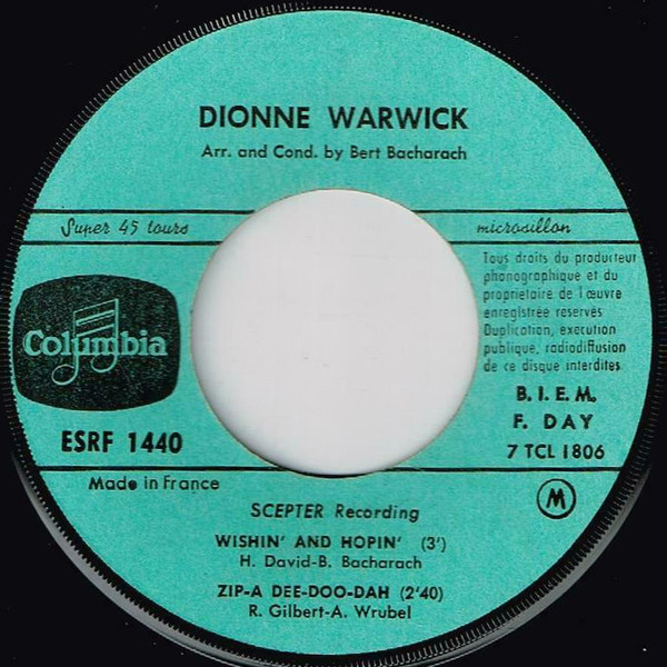 Dionne Warwick - This Empty Place | Columbia (ESRF 1440) - 4