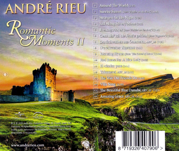 André Rieu And His Johann Strauß Orchestra - Romantic Moments II | Universal (8719326407906) - 2