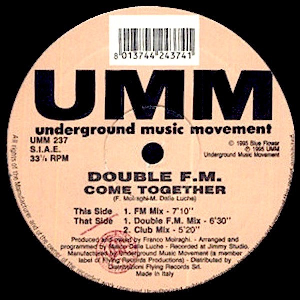 Double FM - Come Together | UMM (UMM 237) - main Double FM - Come Together | UMM (UMM 237) - main