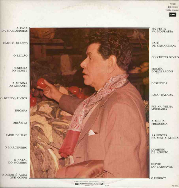 Alfredo Marceneiro - O Melhor De Alfredo Marceneiro | EMI (7917681) - 4