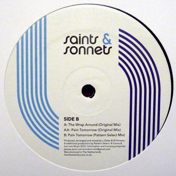 Detroit Swindle - The Wrap Around EP | Saints & Sonnets (SAS002) - 2 Detroit Swindle - The Wrap Around EP | Saints & Sonnets (SAS002) - 2