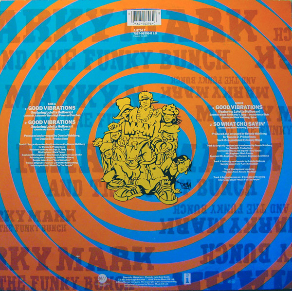 Marky Mark And The Funky Bunch Featuring Loleatta Holloway - Good Vibrations | Interscope Records (7567-96396-0 LB) - 2 Marky Mark And The Funky Bunch Featuring Loleatta Holloway - Good Vibrations | Interscope Records (7567-96396-0 LB) - 2