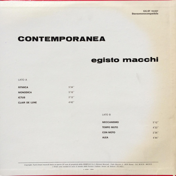 Egisto Macchi - Contemporanea | Gemelli (GG.ST. 10.037) - 2