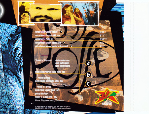 99 Posse - Cerco Tiempo (Remix) | Novenove (NO NO 009 CDs) - 2