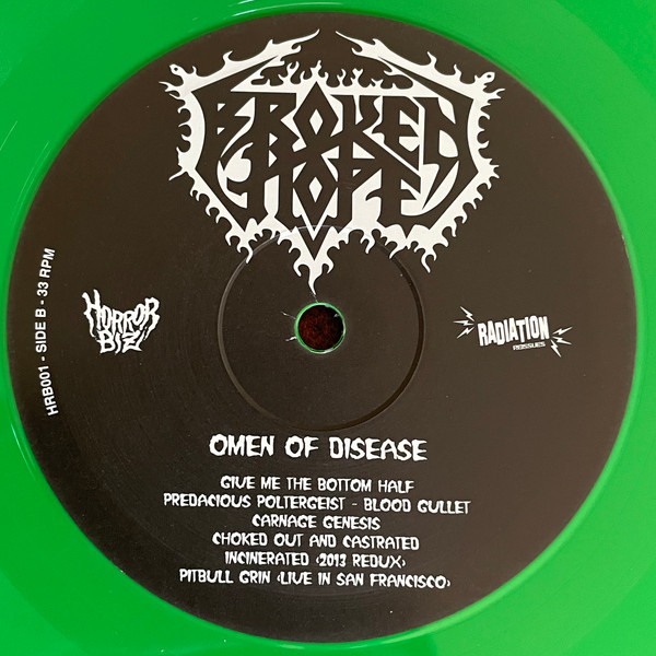Broken Hope - Omen Of Disease | Horror Biz (HRB001) - 4 Broken Hope - Omen Of Disease | Horror Biz (HRB001) - 4