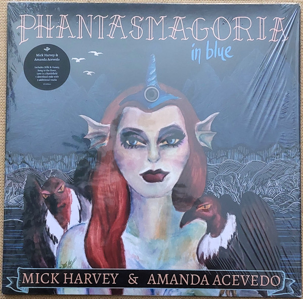 Mick Harvey & Amanda Acevedo - Phantasmagoria In Blue LP | Mute (STUMM493) - main