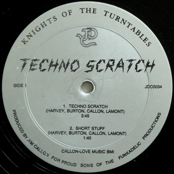 Knights Of The Turntables - Techno Scratch | JDC Records (JDC0034) - 3