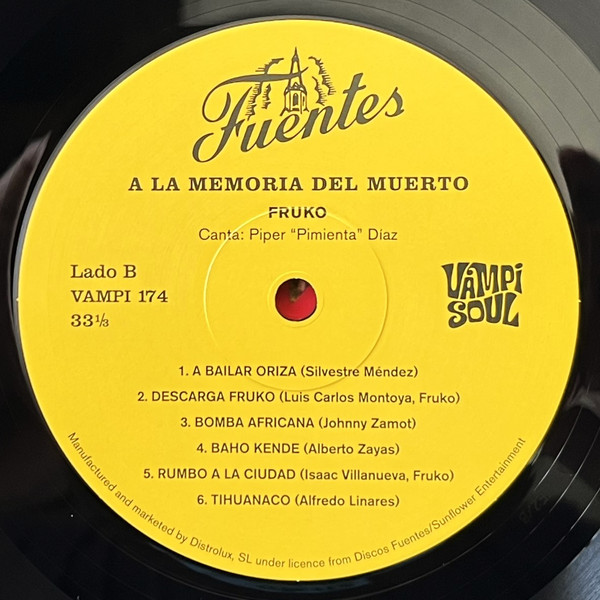 Fruko - A La Memoria Del Muerto | Vampi Soul (VAMPI 174) - 3
