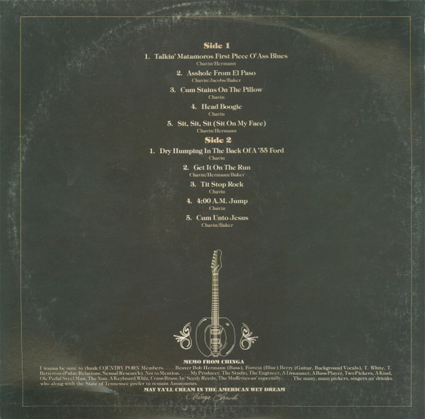 Chinga Chavin - Chinga Chavin's Country Porn | Country Porn Records (CP-666) - 2 Chinga Chavin - Chinga Chavin's Country Porn | Country Porn Records (CP-666) - 2