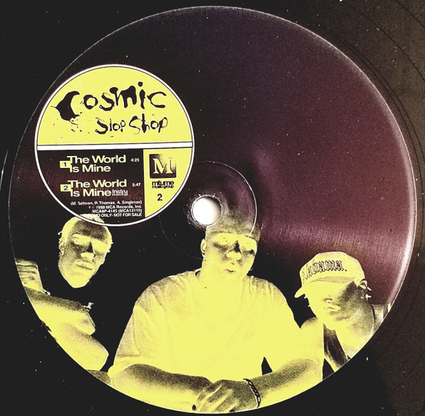 Cosmic Slop Shop - Sinful / The World Is Mine | Mtume Music Group (MCA8P-4145) - 2 Cosmic Slop Shop - Sinful / The World Is Mine | Mtume Music Group (MCA8P-4145) - 2