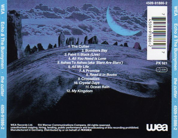 Echo & The Bunnymen - The Cutter | WEA (4509 91886-2) - 2
