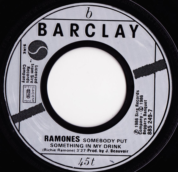 Ramones - Something To Believe In | Barclay (885 249-7) - 4
