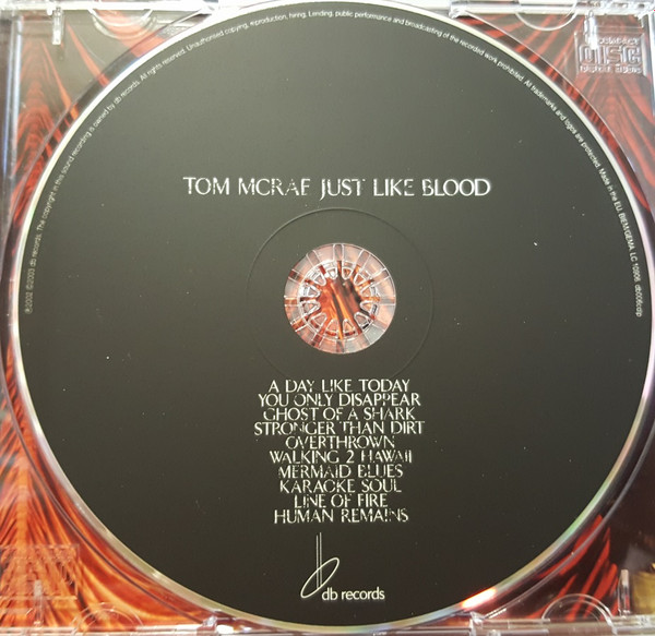 Tom McRae - Just Like Blood | DB Records (db006cdlp) - 3
