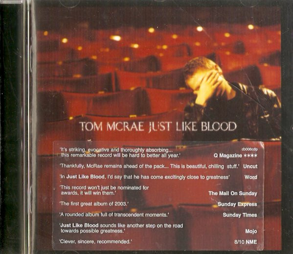 Tom McRae - Just Like Blood | DB Records (db006cdlp)