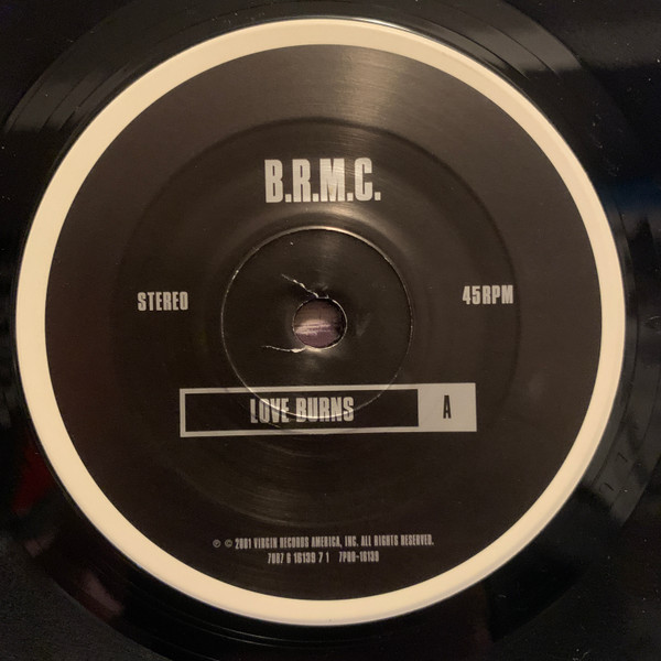 Black Rebel Motorcycle Club - Love Burns | Virgin (16139 7) - 3
