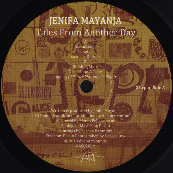 Jenifa Mayanja - Tales From Another Day | deepArtSounds (dAS026LP) - 3