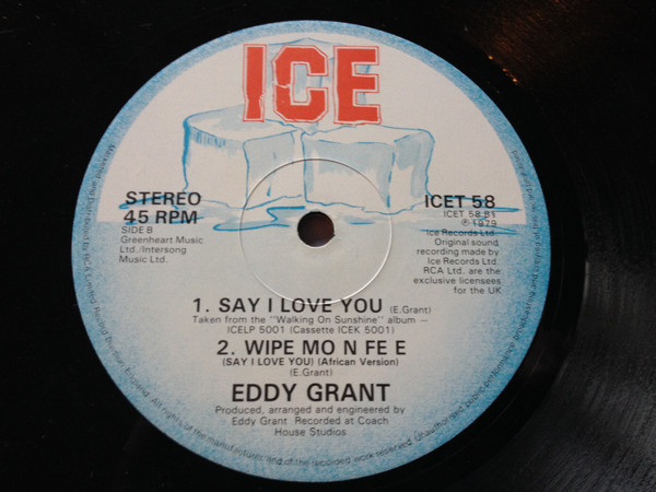 Eddy Grant - War Party | Ice (ICE T 58) - 4