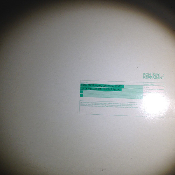 Roni Size - Lucky Pressure | Mercury (TKDJ98) - 2