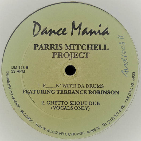 Parris Mitchell - Project | Dance Mania (DM 113) - 2 Parris Mitchell - Project | Dance Mania (DM 113) - 2