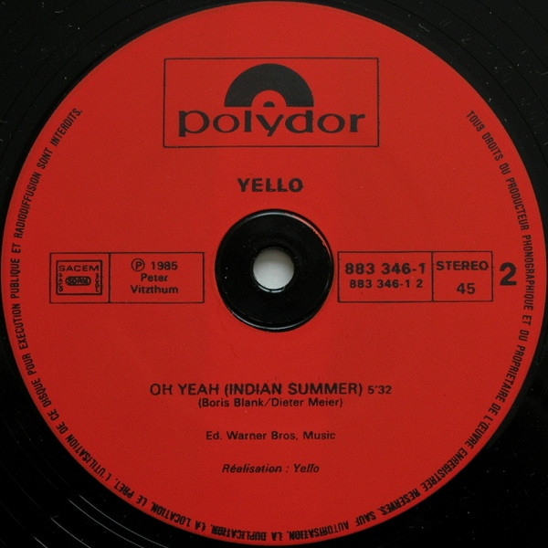 Yello - Desire | Polydor (883 346-1) - 4
