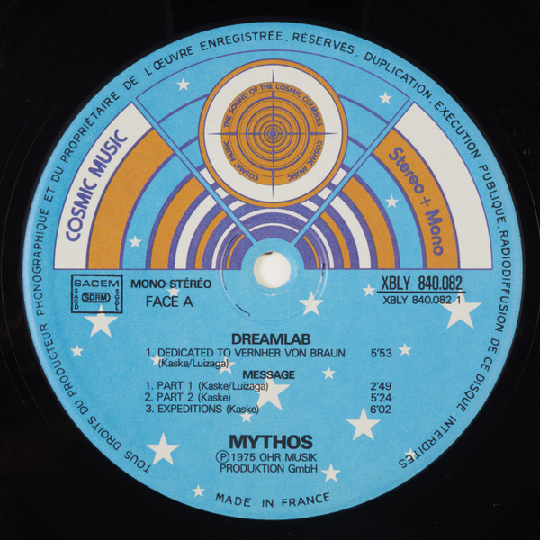 Mythos - Dreamlab | Cosmic Music (840 082) - 3