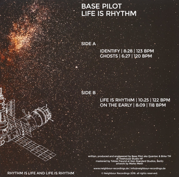 Base Pilot - Life Is Rhythm | Neighbour Recordings (NBR01) - 2