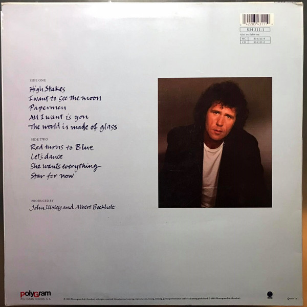 John Illsley - Glass | Vertigo (834 311-1) - 3