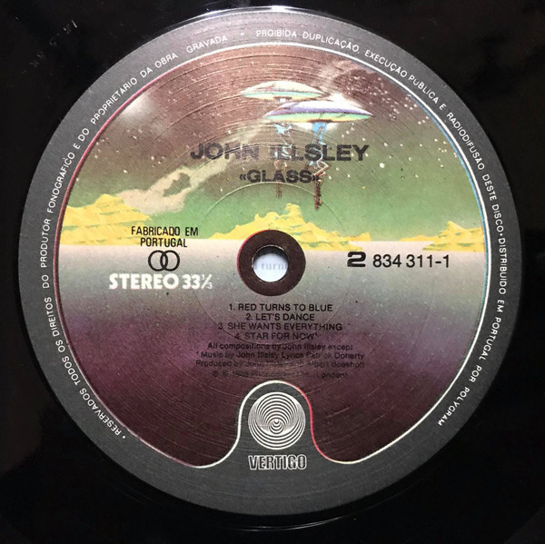 John Illsley - Glass | Vertigo (834 311-1) - 4