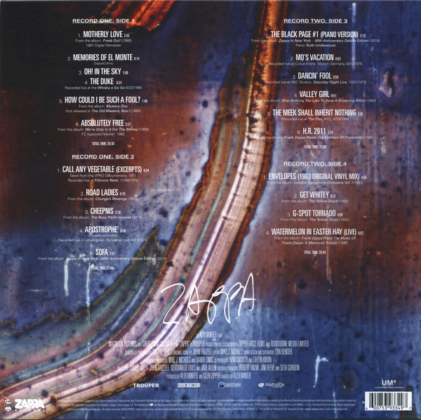 Frank Zappa - Zappa (Original Motion Picture Soundtrack) | Zappa Records (ZR20035-1C) - 4 Frank Zappa - Zappa (Original Motion Picture Soundtrack) | Zappa Records (ZR20035-1C) - 4