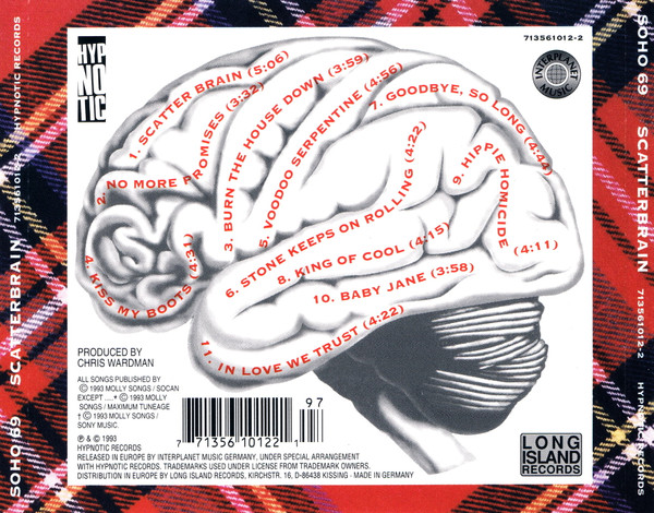 Soho 69 - Scatterbrain | Hypnotic Records (713561012-2) - 2 Soho 69 - Scatterbrain | Hypnotic Records (713561012-2) - 2