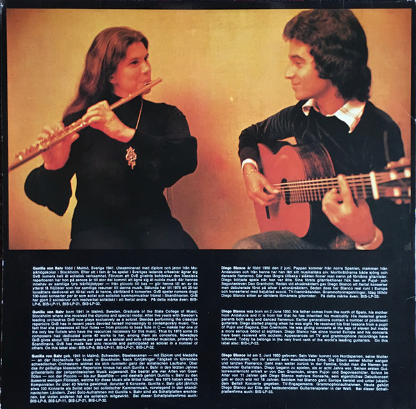 Gunilla von Bahr , Diego Blanco , Mauro Giuliani / Jacques Ibert / Mario Castelnuovo-Tedesco / Erland Von Koch / Einojuhani Rautavaara - Giuliani, Ibert, Castelnuovo-Tedesco, Von Koch, Rautavaara | BIS (LP-30) - 4