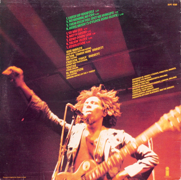 Bob Marley & The Wailers - Natty Dread | Island Records (ILPS 9281) - 2 Bob Marley & The Wailers - Natty Dread | Island Records (ILPS 9281) - 2