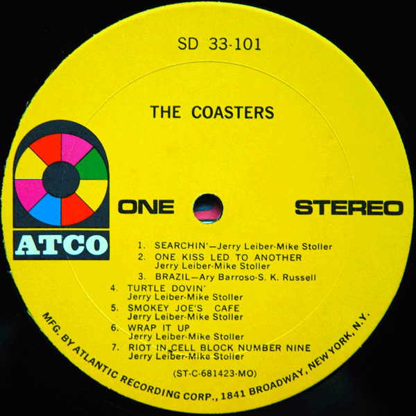 The Coasters - The Coasters | ATCO Records (SD 33-101) - 3