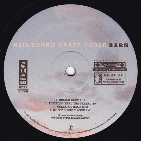 Neil Young With Crazy Horse - Barn | Reprise Records (093624878445) - 4 Neil Young With Crazy Horse - Barn | Reprise Records (093624878445) - 4