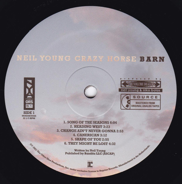 Neil Young With Crazy Horse - Barn | Reprise Records (093624878445) - 3 Neil Young With Crazy Horse - Barn | Reprise Records (093624878445) - 3