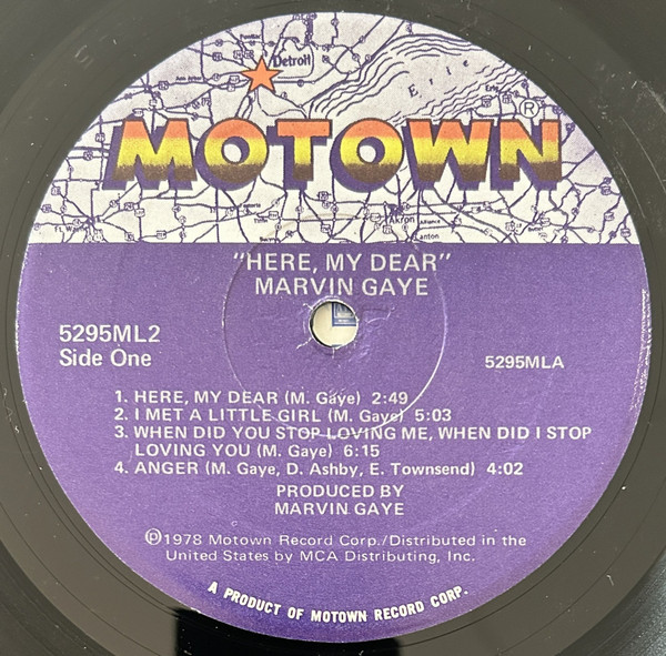 Marvin Gaye - Here, My Dear | Motown (5295 ML2) - 3 Marvin Gaye - Here, My Dear | Motown (5295 ML2) - 3