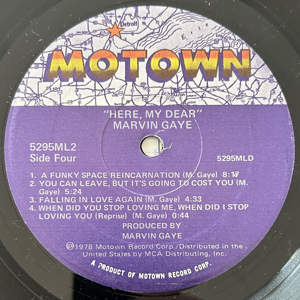 Marvin Gaye - Here, My Dear | Motown (5295 ML2) - 4 Marvin Gaye - Here, My Dear | Motown (5295 ML2) - 4