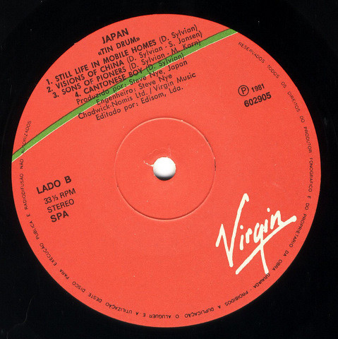 Japan - Tin Drum | Virgin (602905) - 4