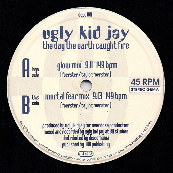 Ugly Kid Jay - The Day The Earth Caught Fire | Overdose (DOSE 001) - 3